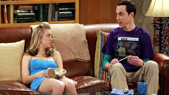 Penny and Sheldon