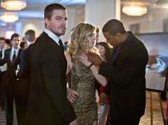 Oliver with Arrow Team