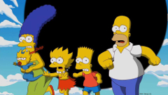 Simpsons running